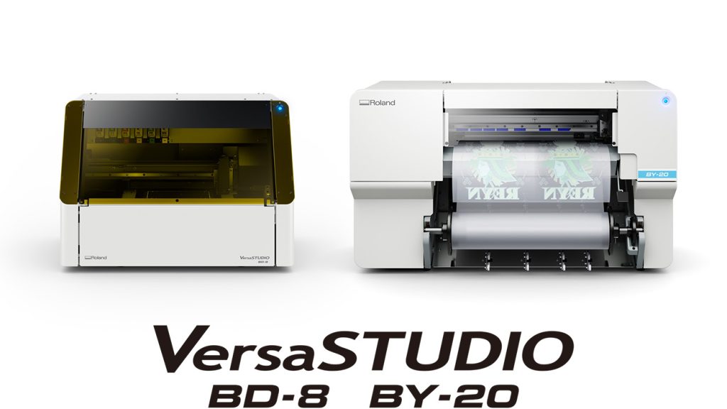 Roland DG showcases VersaSTUDIO BD-8 and BY-20