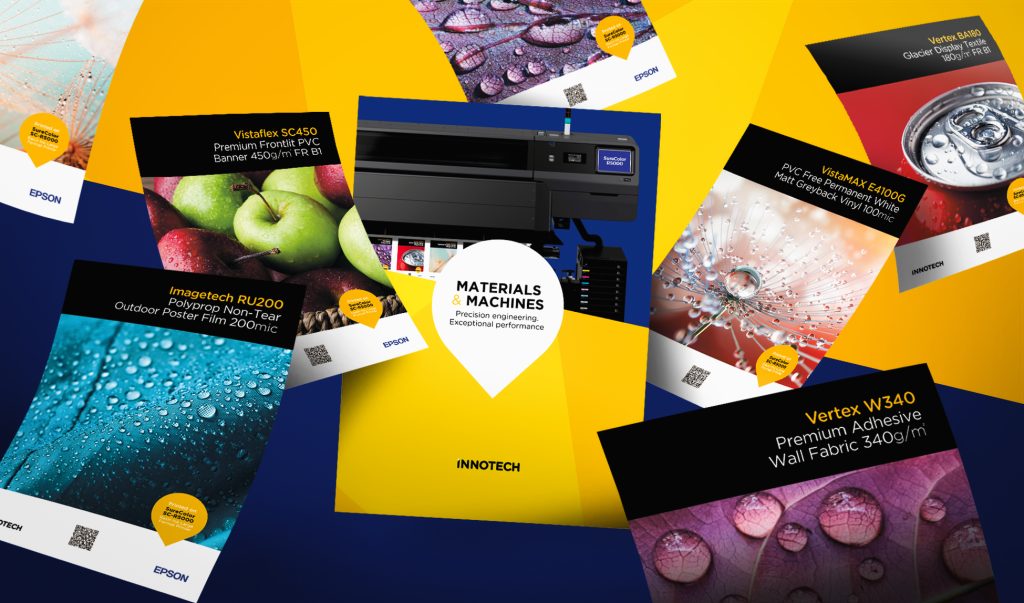 Products printed on Epson SC-R5000